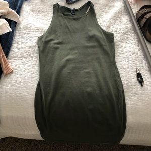 Forever 21 Army Green Bodycon Dress